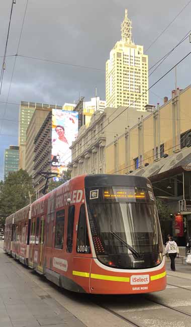 Yarra Trams Bombardier Flexity City 6004 iSelect